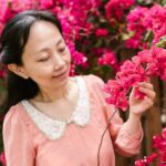 nature red people woman